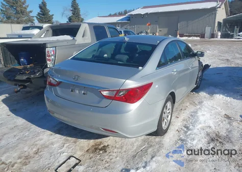 2012 Hyundai Sonata Gls from USA, damaged, VIN 5NPEB4AC9CH311319